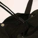 PRADA Backpack Nylon Khaki Silver Auth ki5908-21