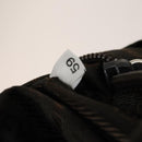 PRADA Backpack Nylon Khaki Silver Auth ki5908-11