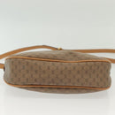 GUCCI Micro GG Supreme Shoulder Bag PVC Beige Gold Auth ki5912-5