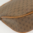 GUCCI Micro GG Supreme Shoulder Bag PVC Beige Gold Auth ki5912-17