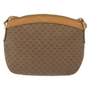 GUCCI Micro GG Supreme Shoulder Bag PVC Beige Gold Auth ki5912-2