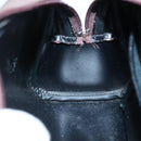 Burberrys Nova Check Hand Bag Canvas Beige Gold Auth ki5913-17