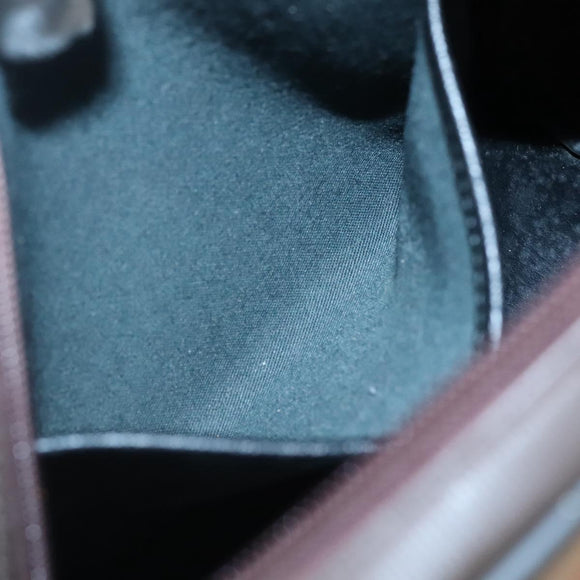 Burberrys Nova Check Hand Bag Canvas Beige Gold Auth ki5913