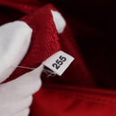 PRADA Shoulder Bag Nylon Red Silver Auth ki5917A-25