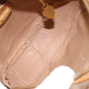 GUCCI Micro GG Supreme Shoulder Bag PVC Beige Gold 007 115 5575 Auth ki5921-10