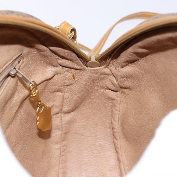 GUCCI Micro GG Supreme Shoulder Bag PVC Beige Gold 007 115 5575 Auth ki5921