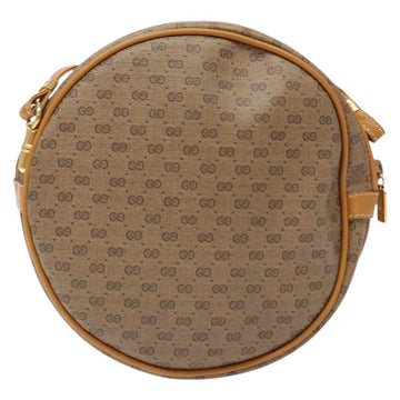GUCCI Micro GG Supreme Shoulder Bag PVC Beige Gold 007 115 5575 Auth ki5921 - 0