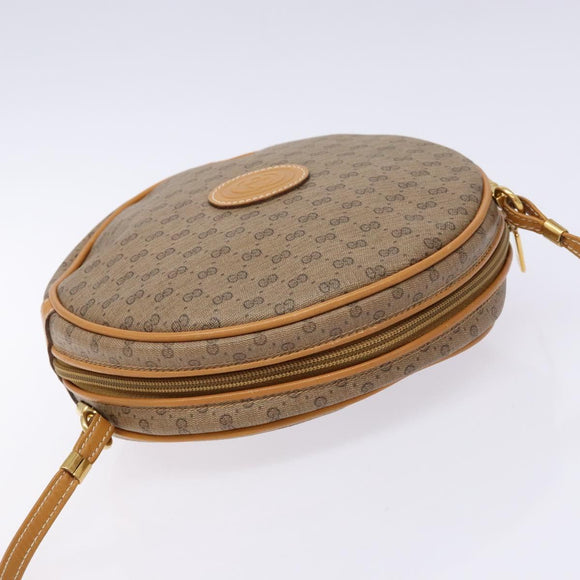 GUCCI Micro GG Supreme Shoulder Bag PVC Beige Gold 007 115 5575 Auth ki5921