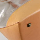 LOUIS VUITTON Isaac Mizrahi Tote Bag Vinyl Leather Clear M99027 Auth ki5924M-9