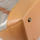 LOUIS VUITTON Isaac Mizrahi Tote Bag Vinyl Leather Clear M99027 Auth ki5924M-16