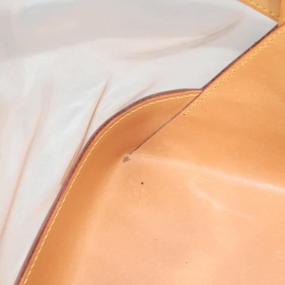 LOUIS VUITTON Isaac Mizrahi Tote Bag Vinyl Leather Clear M99027 Auth ki5924M
