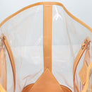 LOUIS VUITTON Isaac Mizrahi Tote Bag Vinyl Leather Clear M99027 Auth ki5924M-27