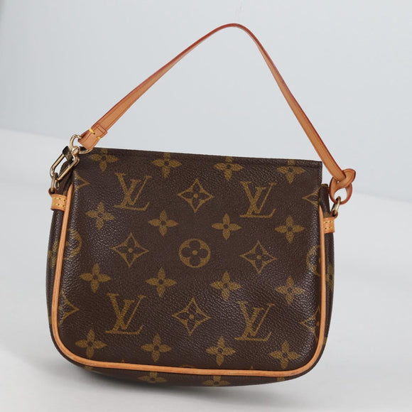 LOUIS VUITTON Isaac Mizrahi Tote Bag Vinyl Leather Clear M99027 Auth ki5924M