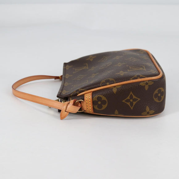 LOUIS VUITTON Isaac Mizrahi Tote Bag Vinyl Leather Clear M99027 Auth ki5924M