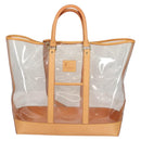 LOUIS VUITTON Isaac Mizrahi Tote Bag Vinyl Leather Clear M99027 Auth ki5924M-2