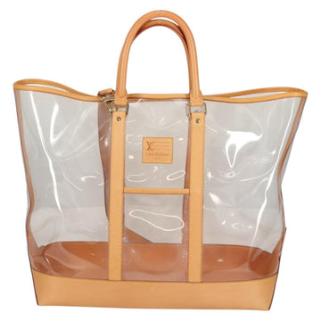 LOUIS VUITTON Isaac Mizrahi Tote Bag Vinyl Leather Clear M99027 Auth ki5924M - 0