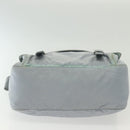 PRADA Shoulder Bag Nylon Light Blue Silver Auth ki5926-10