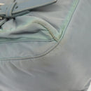 PRADA Shoulder Bag Nylon Light Blue Silver Auth ki5926-11