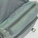 PRADA Shoulder Bag Nylon Light Blue Silver Auth ki5926-20