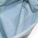 PRADA Shoulder Bag Nylon Light Blue Silver Auth ki5926-27