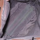 GUCCI GG Canvas Tote Bag Beige Brown Silver 31243 Auth ki5927-17