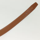 HERMES Constance H Belt Leather 31.1"" Black Auth ki5928-8