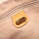 GUCCI Micro GG Supreme Hand Bag PVC Beige Gold 000 104 0030 Auth ki5931-16