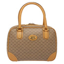 GUCCI Micro GG Supreme Hand Bag PVC Beige Gold 000 104 0030 Auth ki5931-2