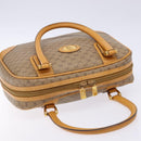 GUCCI Micro GG Supreme Hand Bag PVC Beige Gold 000 104 0030 Auth ki5931-6