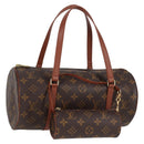 LOUIS VUITTON Monogram Papillon 30 Hand Bag M51385 LV Auth ki5936V-1