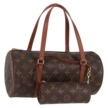 LOUIS VUITTON Monogram Papillon 30 Hand Bag M51385 LV Auth ki5936V