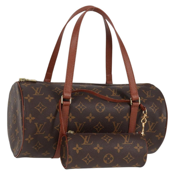 LOUIS VUITTON Monogram Papillon 30 Hand Bag M51385 LV Auth ki5936V