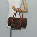 LOUIS VUITTON Monogram Papillon 30 Hand Bag M51385 LV Auth ki5936V-24