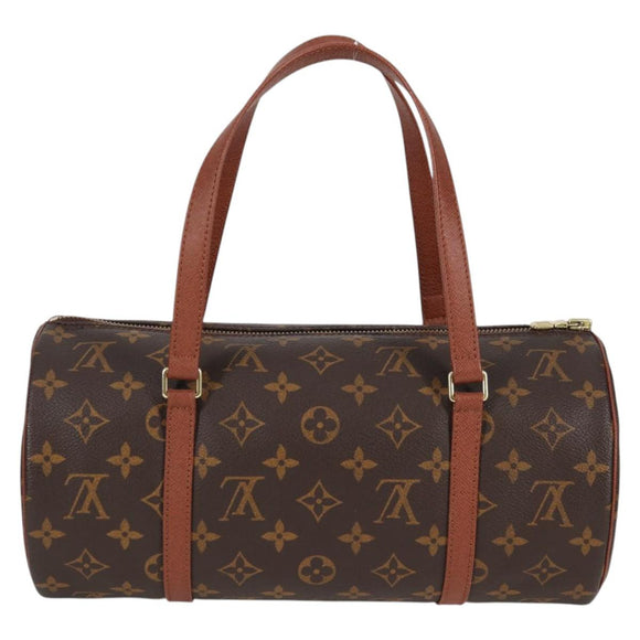 LOUIS VUITTON Monogram Papillon 30 Hand Bag M51385 LV Auth ki5936V