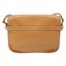 GUCCI Micro GG Supreme Shoulder Bag PVC Beige Gold Auth ki5939-2