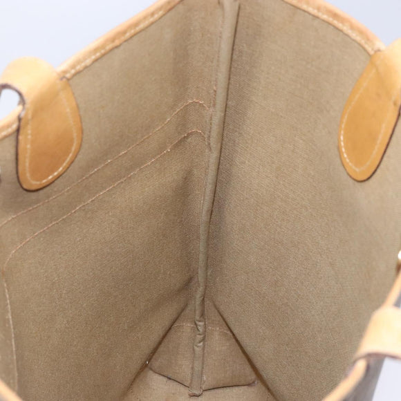 GUCCI Micro GG Supreme Web Sherry Line Tasche PVC Beige 002 904 0131 Auth ki5940