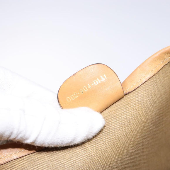 GUCCI Micro GG Supreme Web Sherry Line Bag PVC Beige 002 904 0131 Auth ki5940