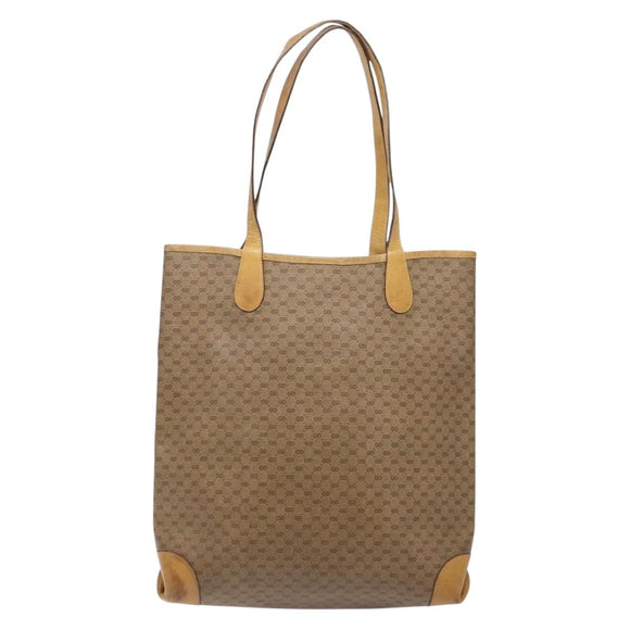 GUCCI Micro GG Supreme Web Sherry Line Tasche PVC Beige 002 904 0131 Auth ki5940
