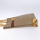 GUCCI Micro GG Supreme Web Sherry Line Tasche PVC Beige 002 904 0131 Auth ki5940-4