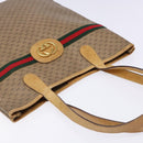 GUCCI Micro GG Supreme Web Sherry Line Tasche PVC Beige 002 904 0131 Auth ki5940-6