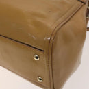 GUCCI Soho Hand Bag Enamel 2way Beige Gold 336751 Auth ki5942-18