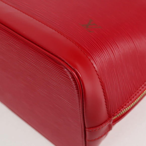 LOUIS VUITTON Epi Alma Hand Bag Castilian Red M52147 LV Auth ki5953V