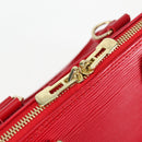 LOUIS VUITTON Epi Alma Hand Bag Castilian Red M52147 LV Auth ki5953V-18