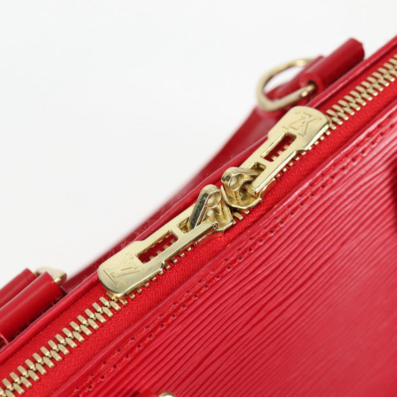 LOUIS VUITTON Epi Alma Hand Bag Castilian Red M52147 LV Auth ki5953V