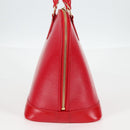 LOUIS VUITTON Epi Alma Hand Bag Castilian Red M52147 LV Auth ki5953V-3
