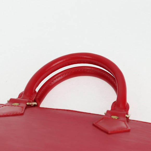 LOUIS VUITTON Epi Alma Hand Bag Castilian Red M52147 LV Auth ki5953V