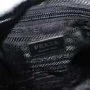 PRADA Shoulder Bag Nylon Black Silver Auth ki5954-16