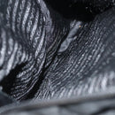 PRADA Shoulder Bag Nylon Black Silver Auth ki5954-17