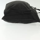 PRADA Shoulder Bag Nylon Black Silver Auth ki5954-4