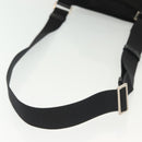 PRADA Shoulder Bag Nylon Black Silver Auth ki5954-7